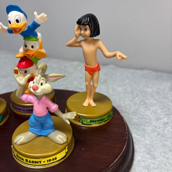 100 Years of Magic McDonalds 2002 Disney Figures Set of 7 on Stand Brer Rabbit, - Picture 3 of 9